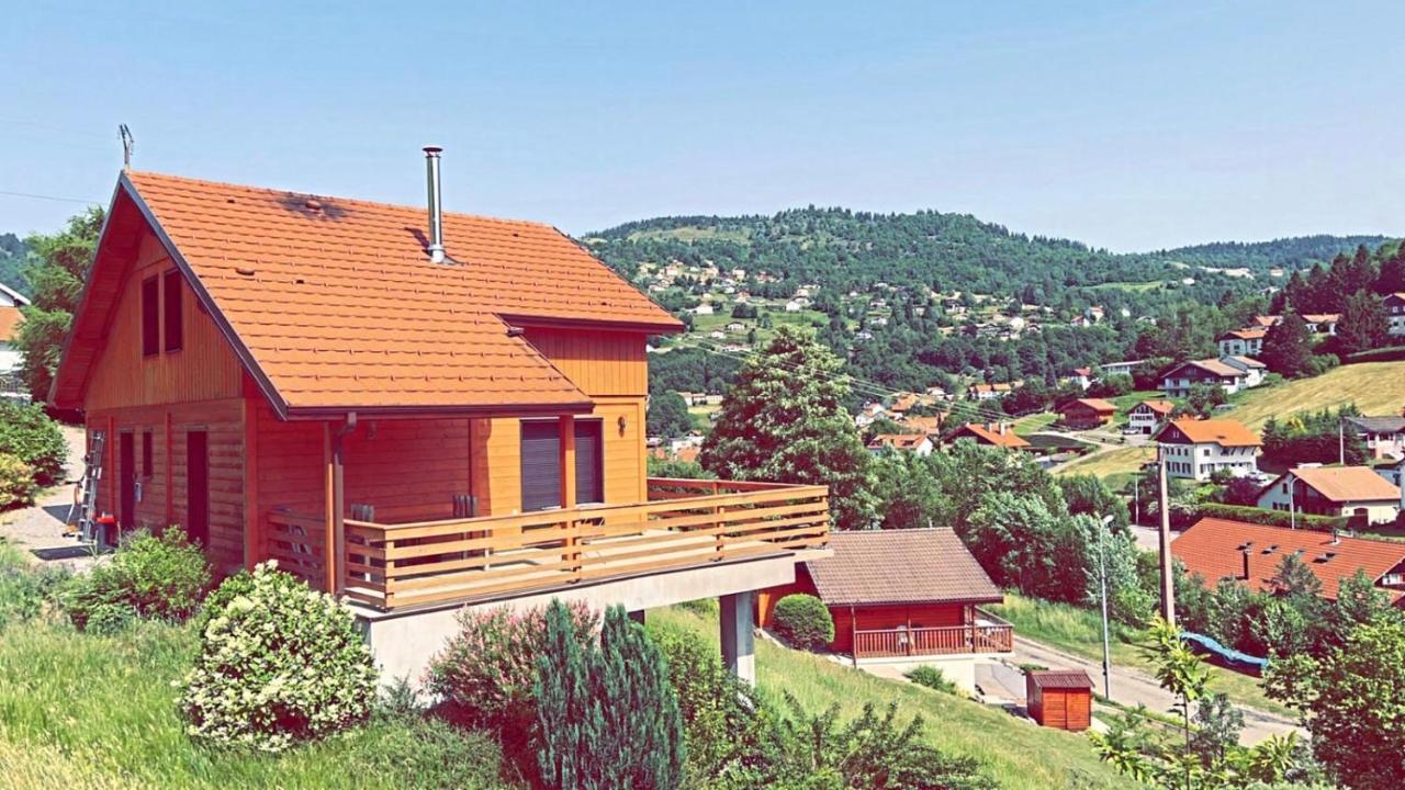 Вілла Casa De Monzel With 6-Person Jacuzzi & Panoramic View Ла-Бресс Екстер'єр фото