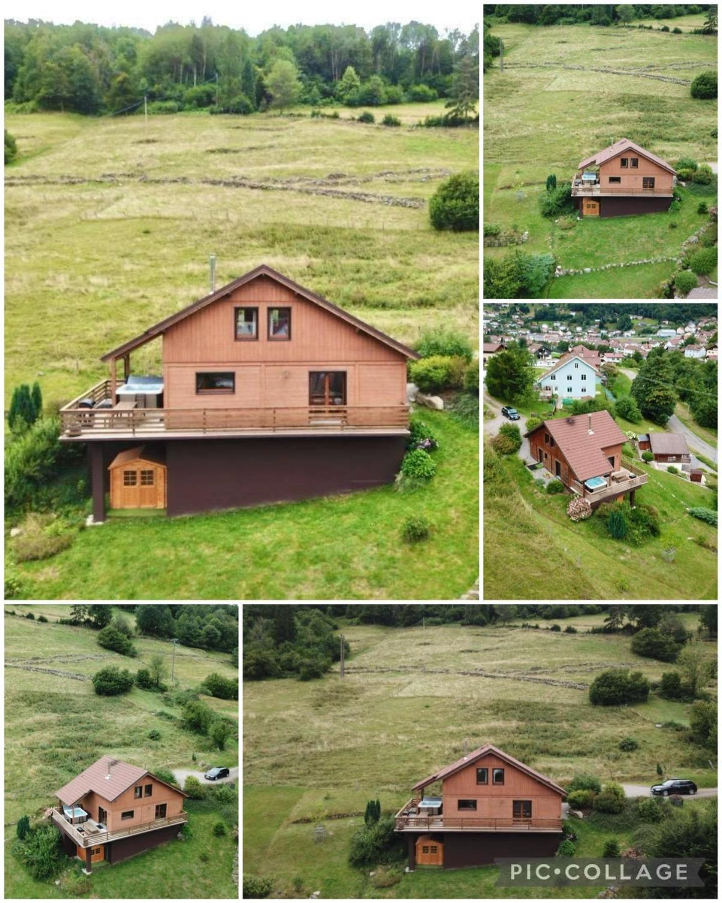 Вілла Casa De Monzel With 6-Person Jacuzzi & Panoramic View Ла-Бресс Екстер'єр фото